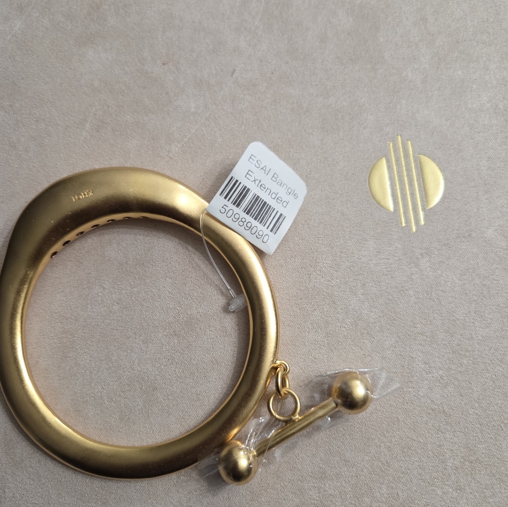 Gold Khoi Esai Bangle Bracelet EXTENDED - Picture 2 of 2